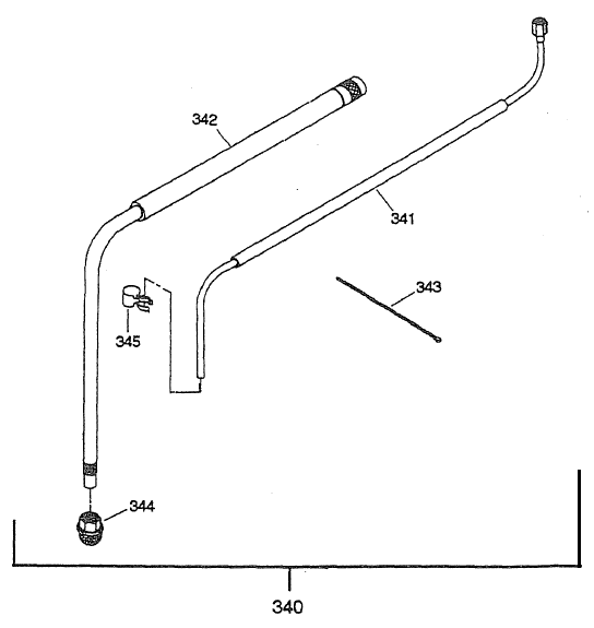 Epic 447EX Syphon Assembly